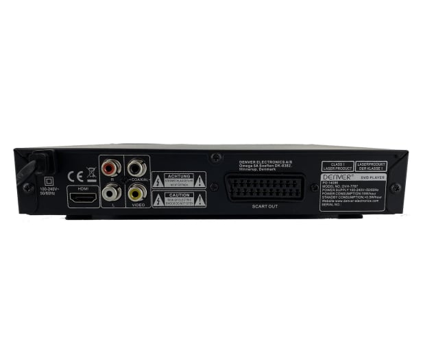 Denver Odtwarzacz DVD Denver DVH-7787MK2 2-kanałowy z HDMI, dekoder - 1535054 - zdjęcie 3